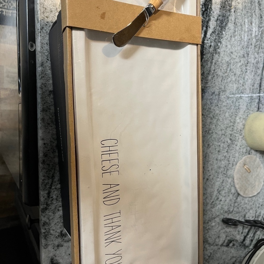 Pier One Cheese Platter Set